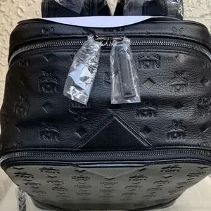 MCM | Bags | Mcm Ottomar Monogram Leather Backpack Black  display picture 1